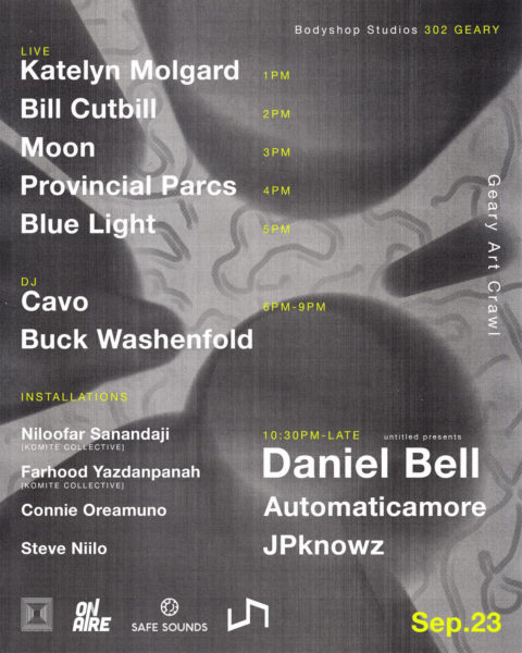 302 Geary Programme Geary Art Crawl 2023