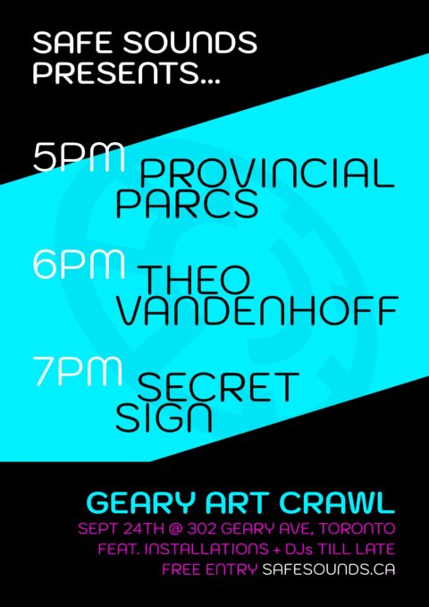 Geary art crawl theo vandenhoff provincial parcs secret sign